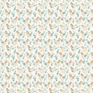 Pantoufles à velcro - Poulette